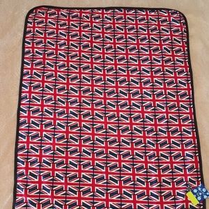 Kickee Pants Union Jack Swaddling Blanket
